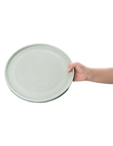 Assiette Plate Vert Printanier Olympia Cavolo 27 cm - Lot de 4