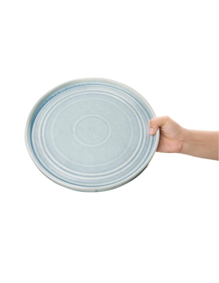 Assiettes rondes Olympia Cavolo 270mm - lot de 4