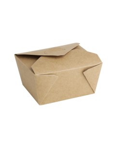 Boîtes alimentaires compostables 600 ml - Fiesta (lot de 200)