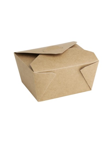 Boîtes alimentaires compostables 600 ml - Fiesta (lot de 200)