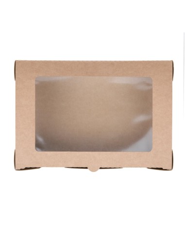 Boîtes salade compostables Fiesta 1200ml - lot de 200