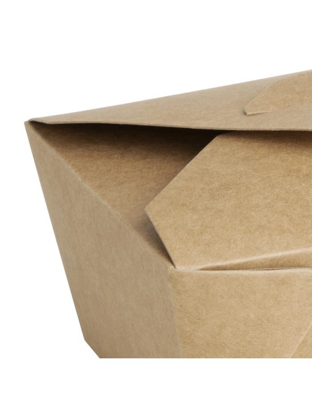 Boîtes alimentaires compostables 600 ml - Fiesta (lot de 200)