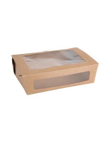 Boîtes salade compostables 1600ml - Fiesta Compostable (200 pcs)
