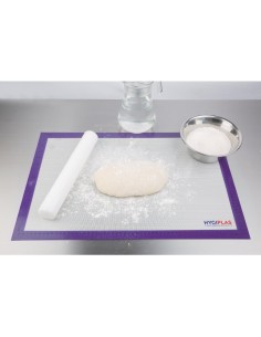 Tapis de cuisson antiadhésif Hygiplas 585x385 mm - Violet 2