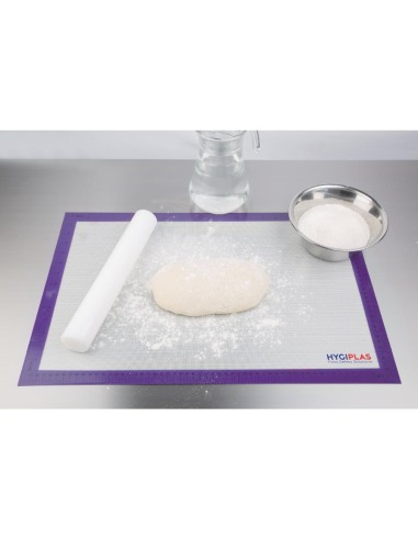 Tapis de cuisson antiadhésif Hygiplas 585x385 mm - Violet