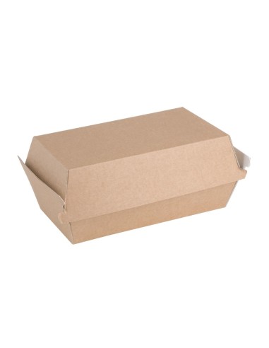 Petites boîtes kraft compostables Fiesta 172mm - Lot de 200