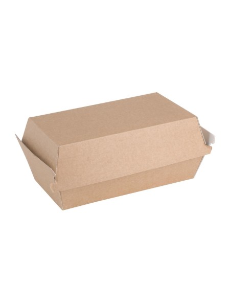 Petites boîtes kraft compostables Fiesta 172mm - Lot de 200