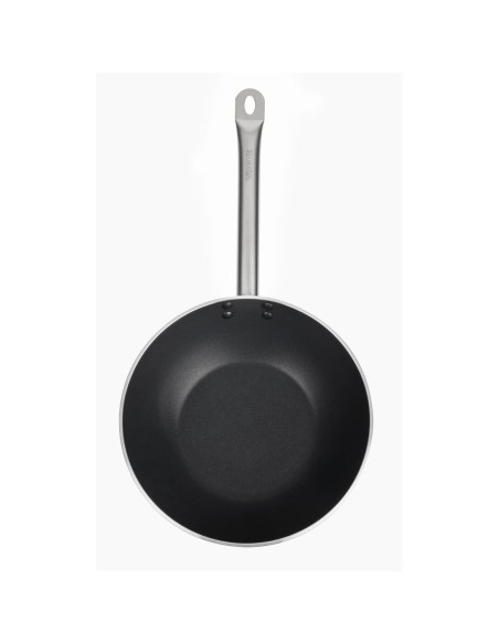 Wok aluminium antiadhésif induction Vogue 300mm
