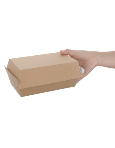 Petites boîtes kraft compostables Fiesta 172mm - Lot de 200
