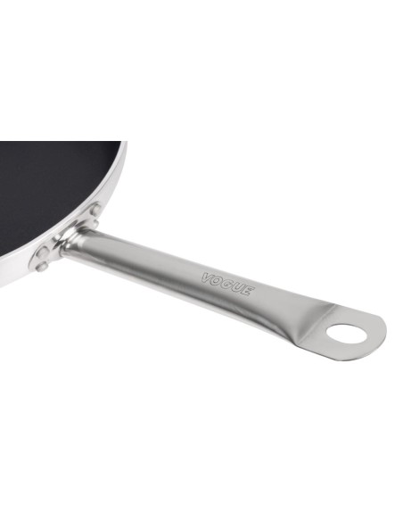 Poêle antiadhésive induction Vogue 300mm - Aluminium