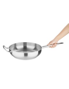 Sauteuse inox Vogue 300mm 5 L - Induction compatible 2