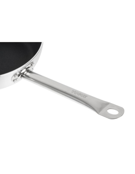 Sauteuse antiadhésive induction Vogue 280mm - Aluminium