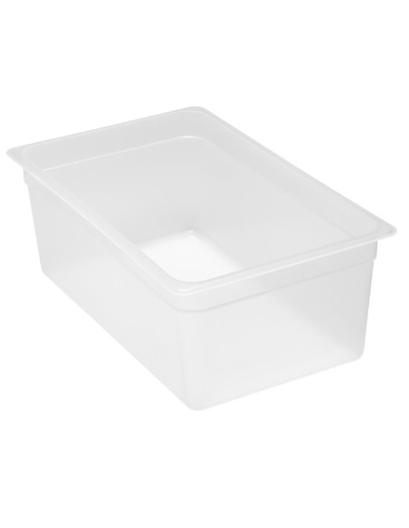 Bac polypropylène translucide Cambro GN 1/1 200 mm