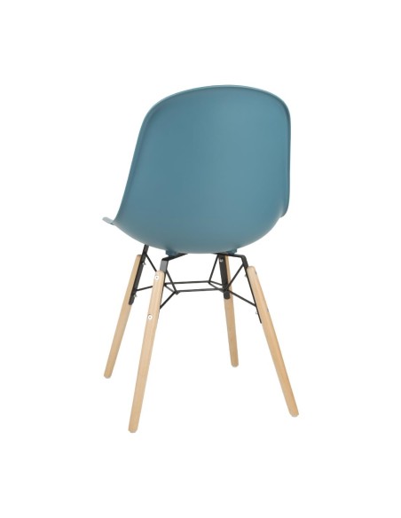 Chaises Bolero Arlo vert d'eau - lot de 2, design moderne