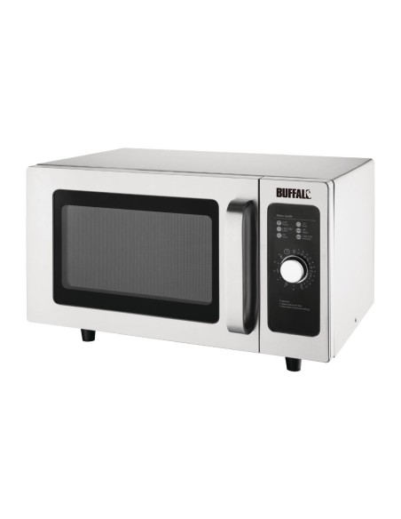 Micro-ondes professionnel Buffalo 25L 1000W inox