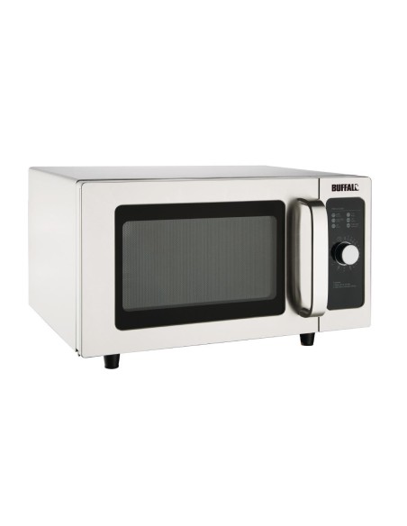 Micro-ondes professionnel Buffalo 25L 1000W inox