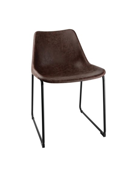 Chaises Bolero Rodeo noires - lot de 2