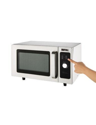 Micro-ondes professionnel Buffalo 25L 1000W inox