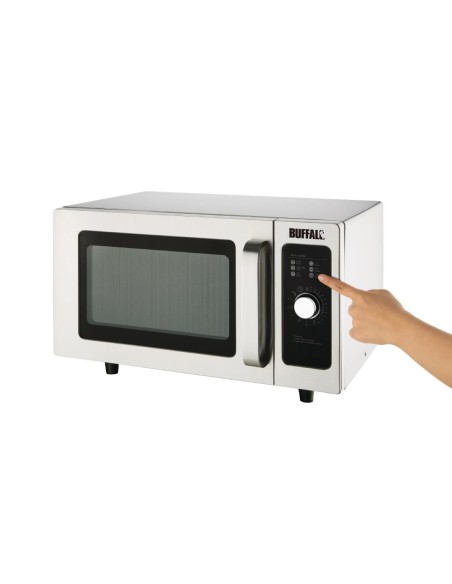 Micro-ondes professionnel Buffalo 25L 1000W inox