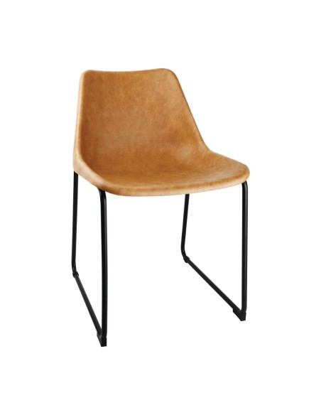 Chaises Bolero Rodeo camel - lot de 2