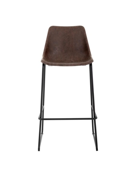 Tabouret haut Bolero Rodeo moka - 1060 mm - Durable et vintage