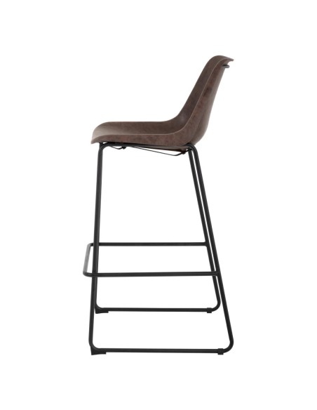 Tabouret haut Bolero Rodeo moka - 1060 mm - Durable et vintage