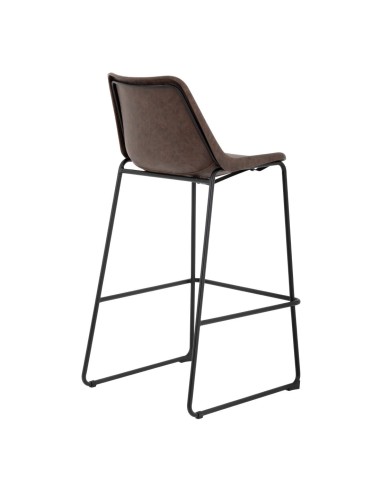Tabouret haut Bolero Rodeo moka - 1060 mm - Durable et vintage