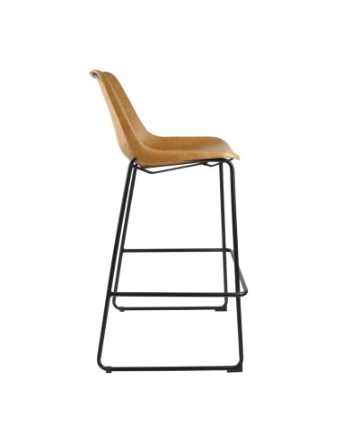 Tabouret haut Bolero Rodeo camel - 1060 mm - Beige