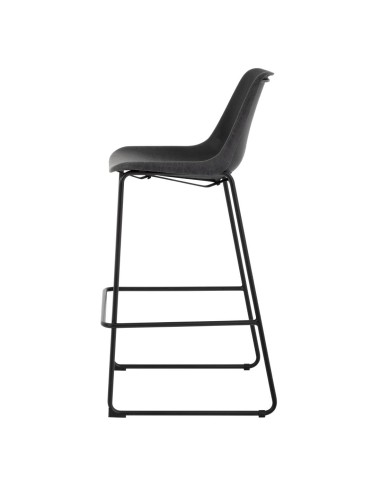 Tabouret haut Bolero Rodeo noir - 1060 mm