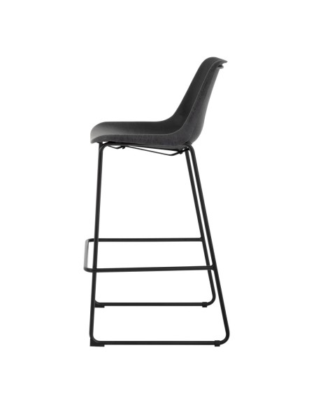 Tabouret haut Bolero Rodeo noir - 1060 mm