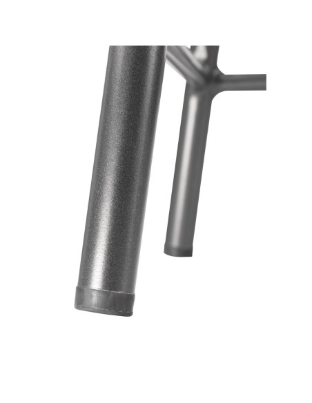 Tabourets bas Bolero Cantina gris - lot de 4