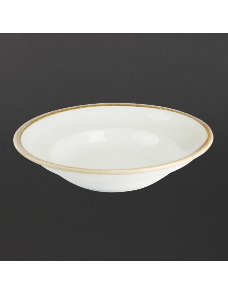 Assiettes à pâtes Olympia Kiln 250mm - Lot de 4