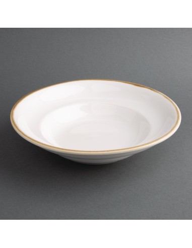 Assiettes à pâtes Olympia Kiln 250mm - Lot de 4