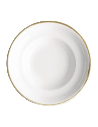 Assiettes à pâtes Olympia Kiln 250mm - Lot de 4