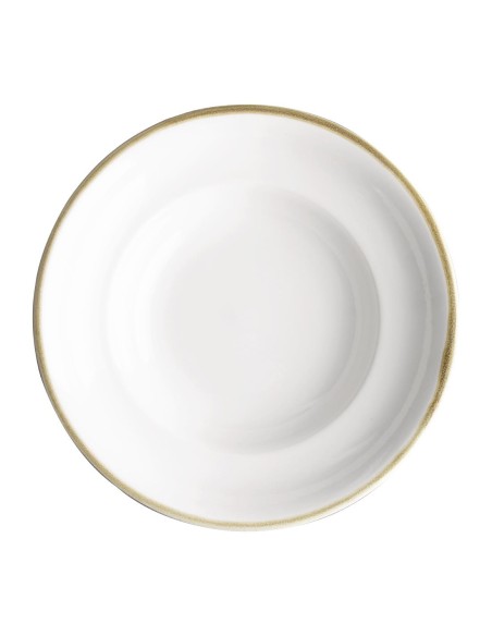 Assiettes à pâtes Olympia Kiln 250mm - Lot de 4