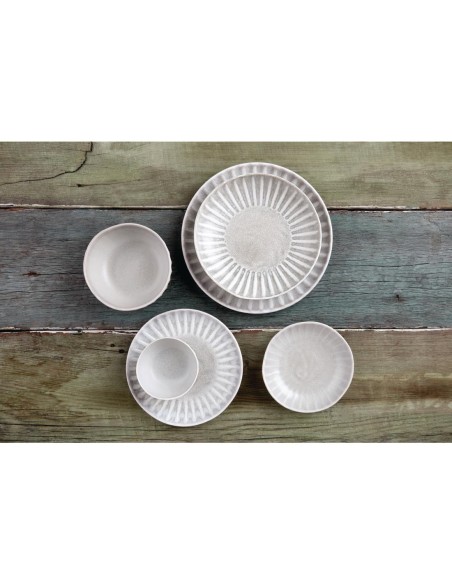 Bols Profonds Olympia Corallite Gris 150x65 mm - Lot de 6