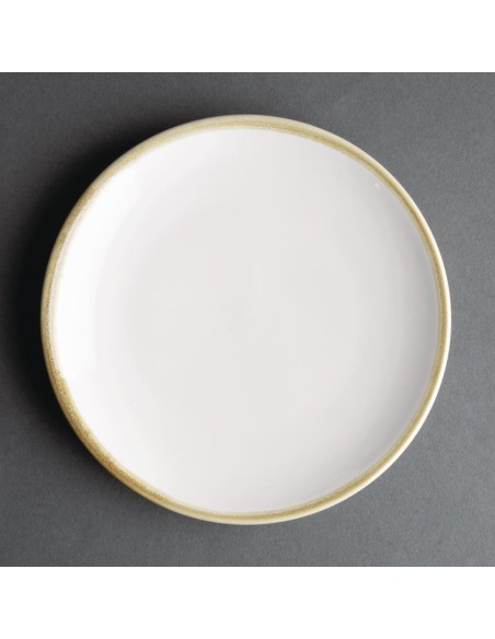 Assiettes plates rondes Olympia 178mm - Lot de 6
