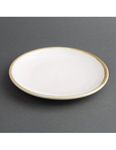 Assiettes plates rondes Olympia 178mm - Lot de 6