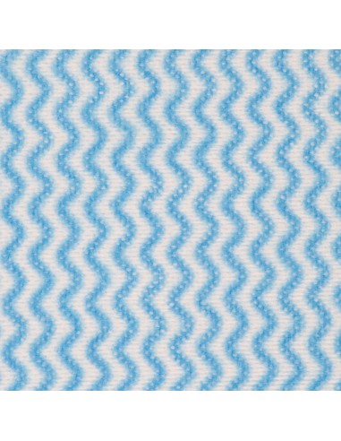 Chiffons non tissés bleus Nisbets Essentials - rouleau 300