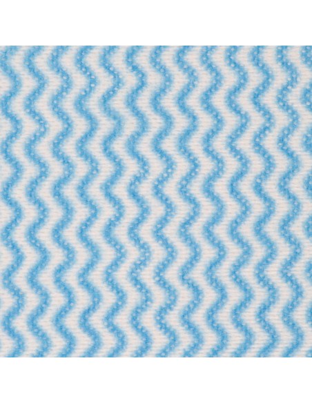 Chiffons non tissés bleus Nisbets Essentials - rouleau 300