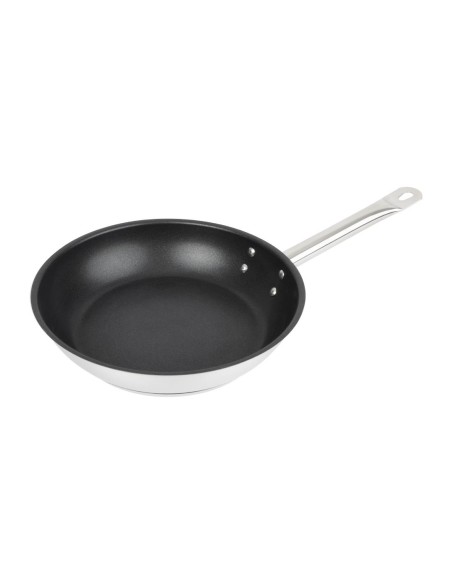 Poêle antiadhésive inox Vogue Téflon Platinum Plus 240 mm