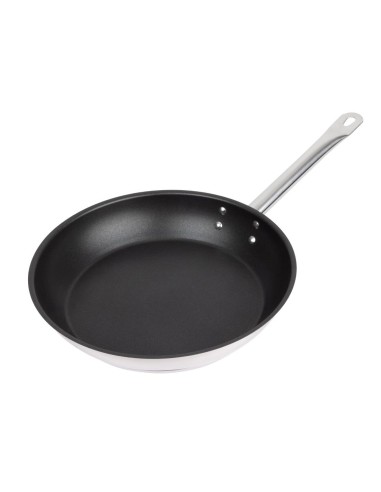 Poêle antiadhésive inox Vogue 280 mm - Induction