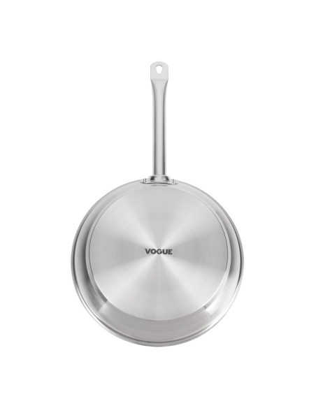 Poêle antiadhésive inox Vogue 280 mm - Induction