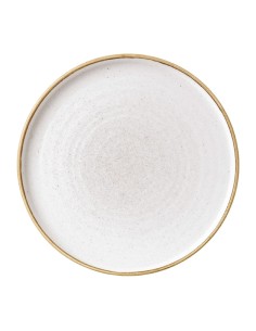 Assiettes Churchill Stonecast Barley White 260mm - lot de 6