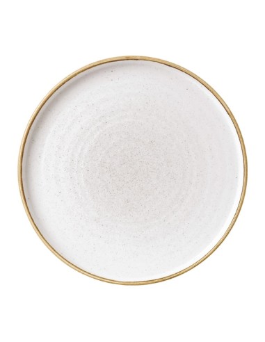 Assiettes Churchill Stonecast Barley White 260mm - lot de 6