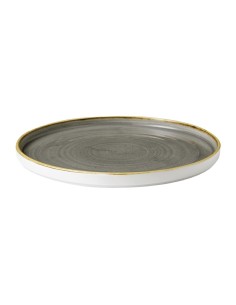 Assiettes Churchill Stonecast 260mm gris - lot de 6 2