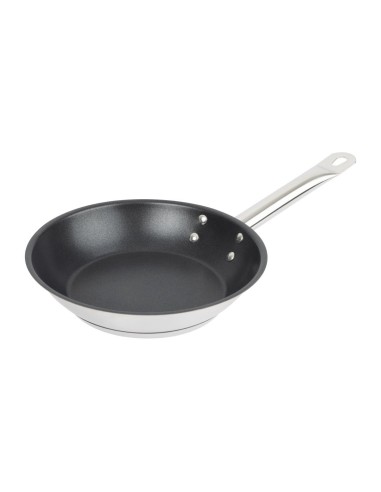 Poêle antiadhésive inox Vogue Téflon Platinum Plus 200 mm