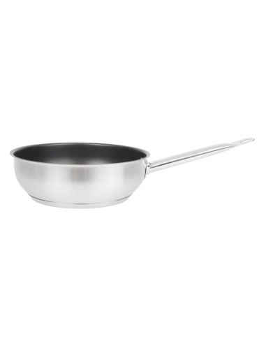 Sauteuse inox antiadhésive Vogue Platinium Plus 240 mm - 3,5 L