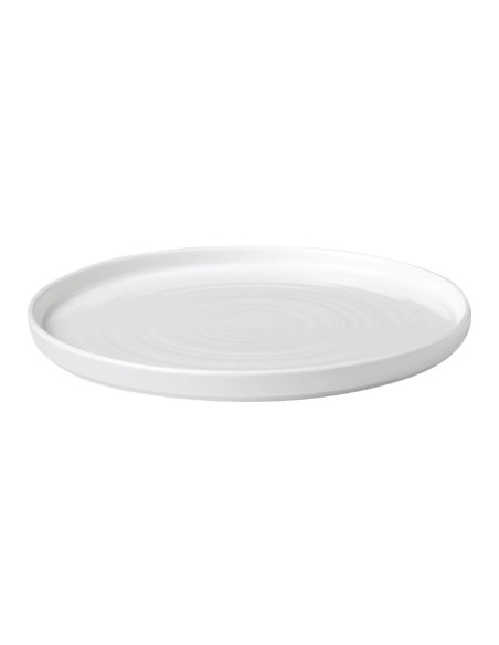 Assiettes Churchill Chefs blanches 210 mm - lot de 6