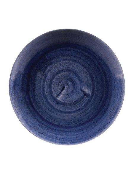 Assiettes Churchill Stonecast Cobalt 217mm - Lot de 12